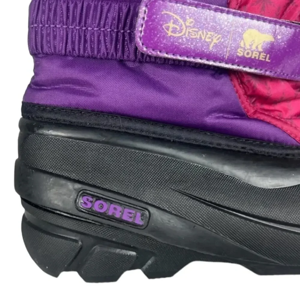 Sorel Disney x Flurry Frozen 2 Winter Boots Big Girl size 5